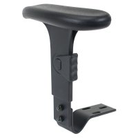 Office Master JR-PD (OM Seating) Height Adjustable (2.5") Fold Back T Arms 