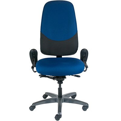 IU79PD Heavy Duty Intensive Use Ergonomic Task Chair with Collapsed Arms