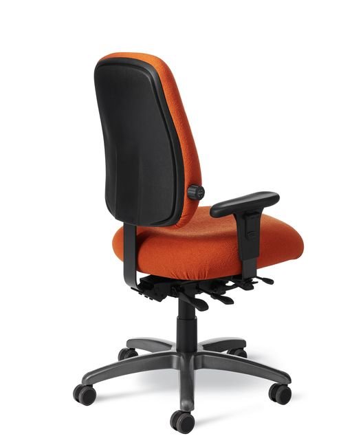 Back View - PTYM Value Ergonomic Office Chair