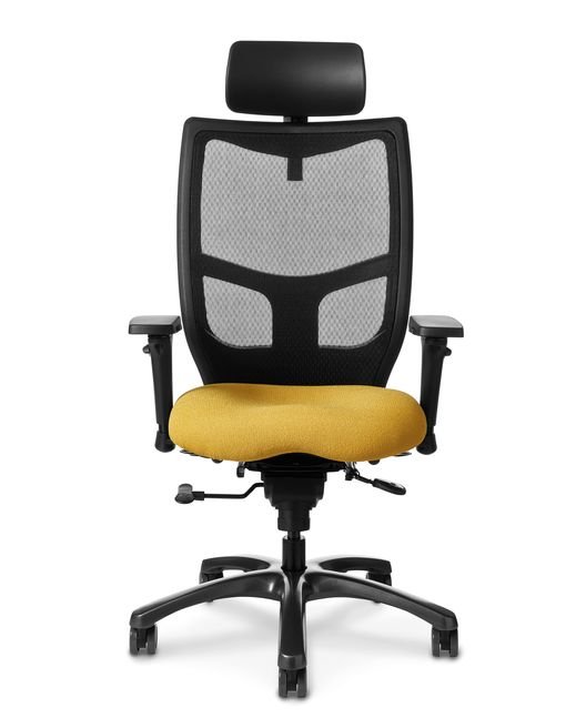 Office Master YS79 YES Series High Back Mesh Chair with Headrest