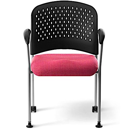 Front View - Office Master SG2K Stackable Guest Chair