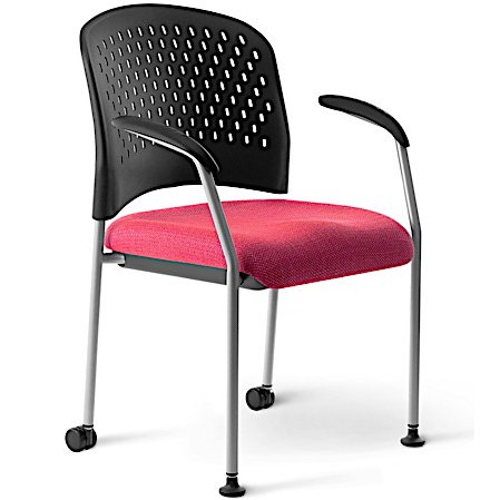 Side View - Office Master SG2K Stackable Guest Chair