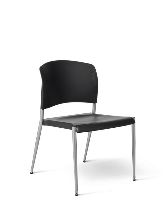 Side View - SG300 Stackable Side Chair by Office Master