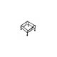 Office Master STDLY Steel Frame Lockable Caster Dollies
