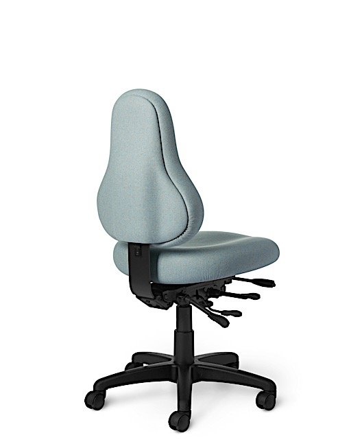Back View - DB64 Discovery Back Petite Build Chair by Office Master