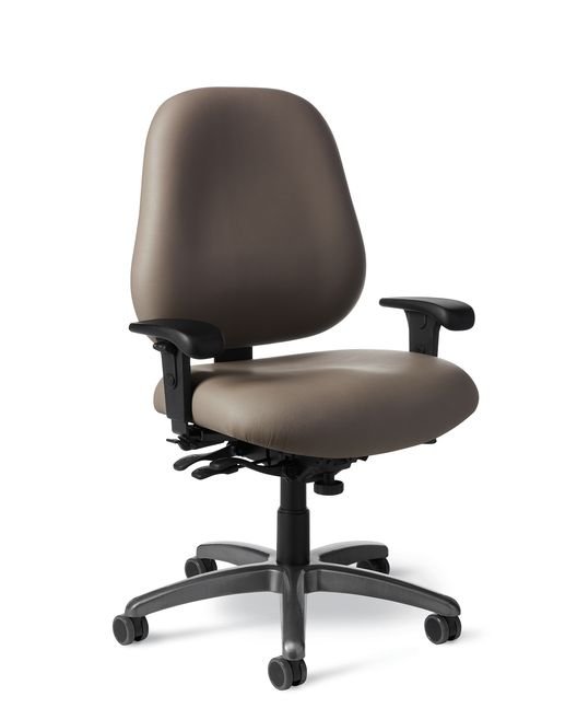 Side View - Office Master MX84IU 24-7 Intensive Use Ergonomic Chair