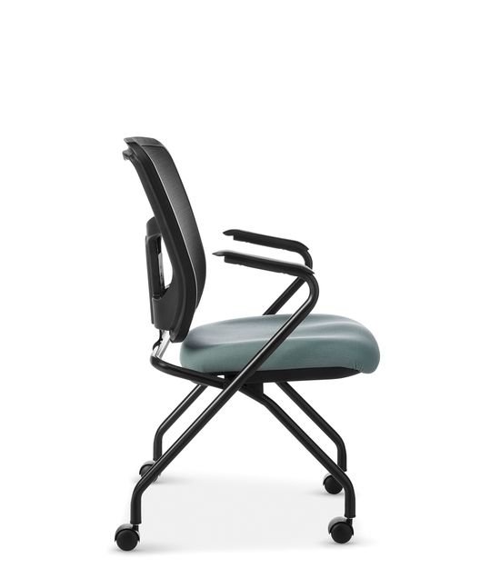 Side View of Office Master YES YS70N Guest Chair