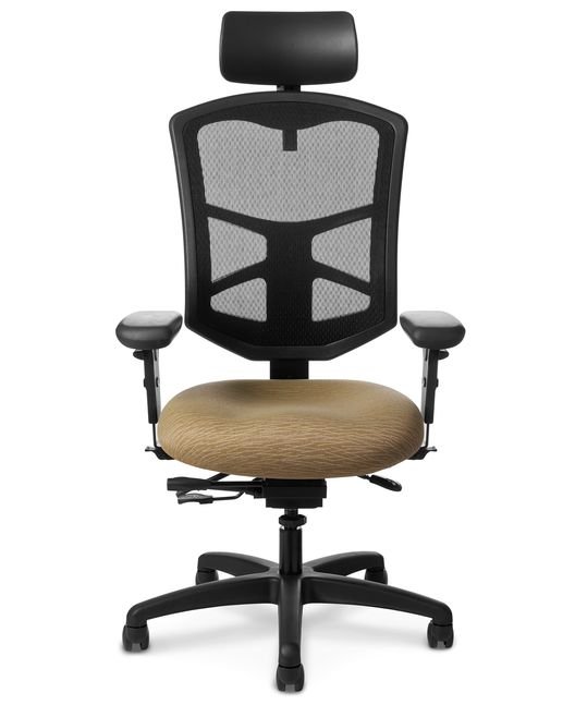 OM Seating YS89 YES Series Ergonomic Task Chair with Headrest