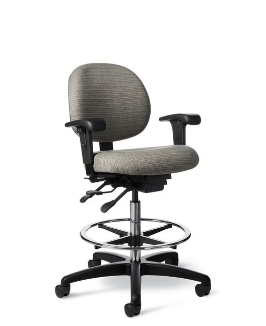 Office Master CL45EZ (OM Seating) Classic Healthcare Task Chair with Footring