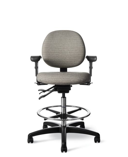 Office Master CL45EZ (OM Seating) Classic Healthcare Task Chair with Footring