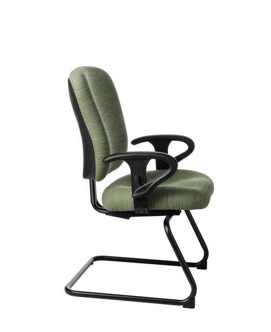 Side View - Office Master PA61S Patriot Value Series Guest Chair