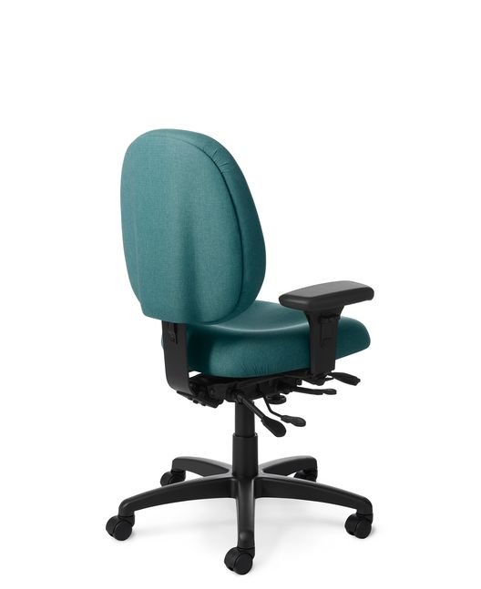 Back View - Office Master PC58 Medium Build Ergonomic Chair