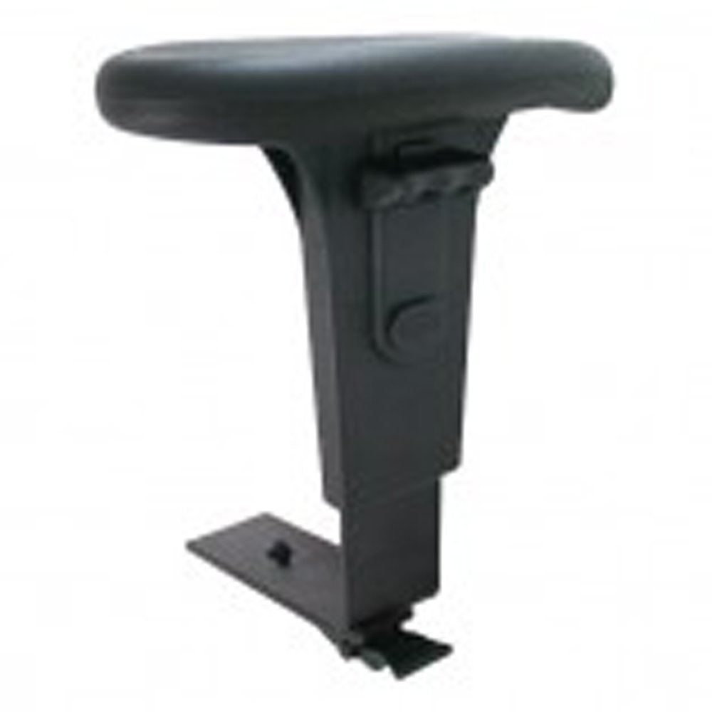 Office Master KR-300M (OM Seating) Height (2.75") and Width Adjustable T Arms with Memosoft Armpads