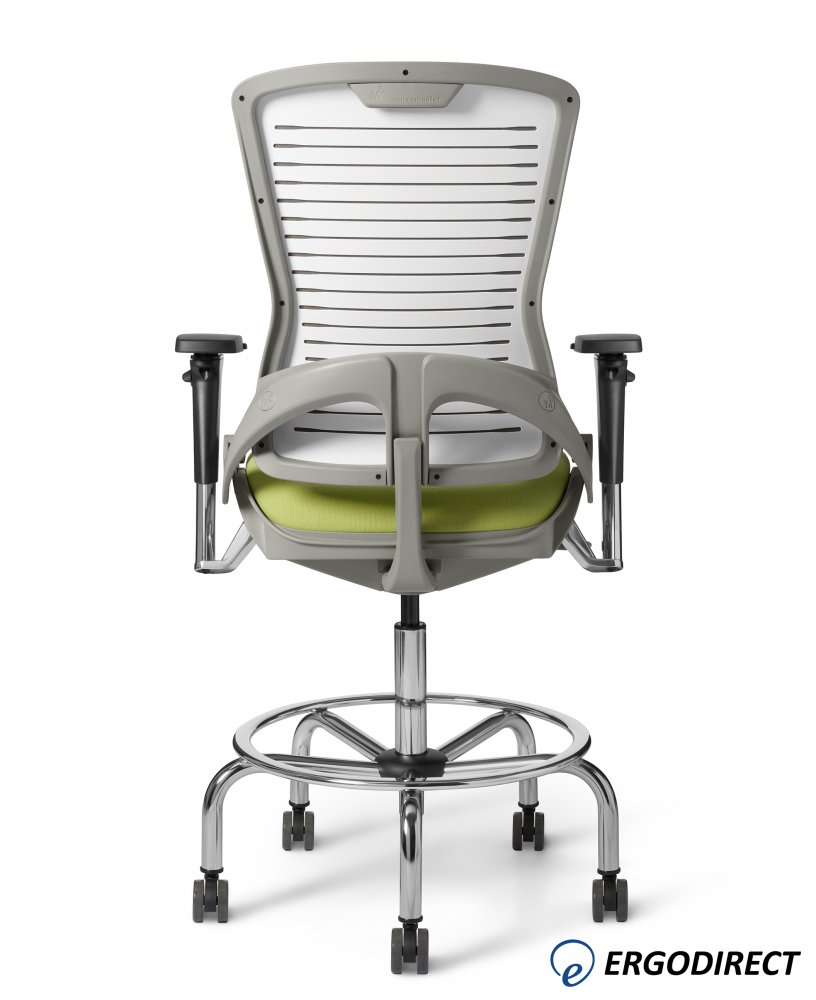 Back View - OM5-EX Gaming Chair with GSP Base & Standard 8" Cylinder Back View - OM5-EX Gaming Chair with GSP Base & Standard 8" Cylinder