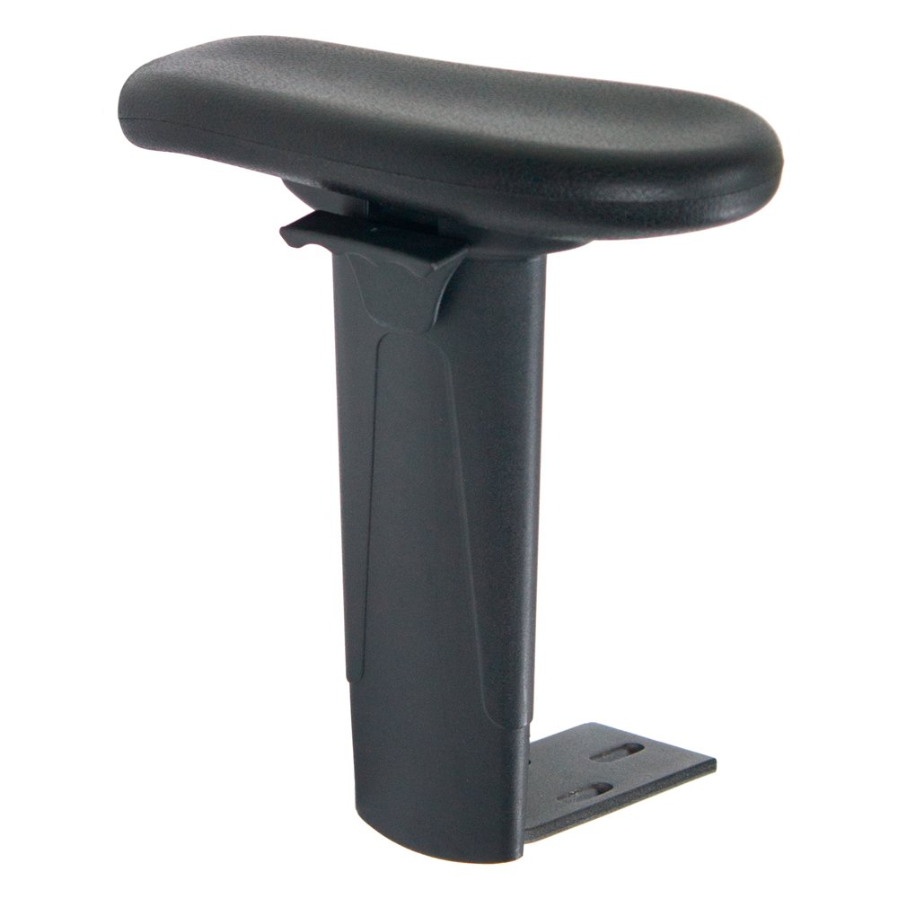 Office Master JR-77M (OM Seating) Height Adjustable (4.25') T Arms with Armpads