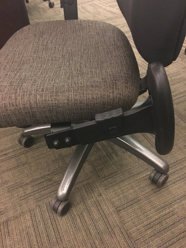 Office Master JR-BN Height Adjustable (2.5") T Arms 