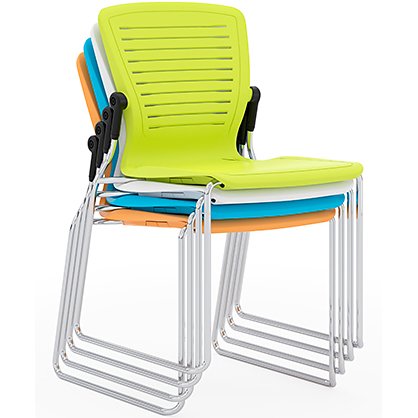 Side chair that can be stacked