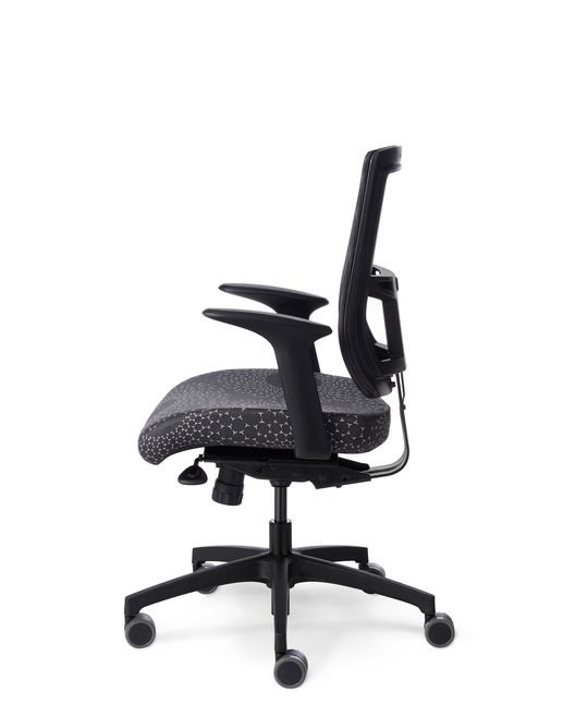 Side View - Office Master Affirm AF504 Ergonomic Task Chair