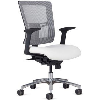 Office Master Affirm AF514 in Starlight Silver Mesh Back