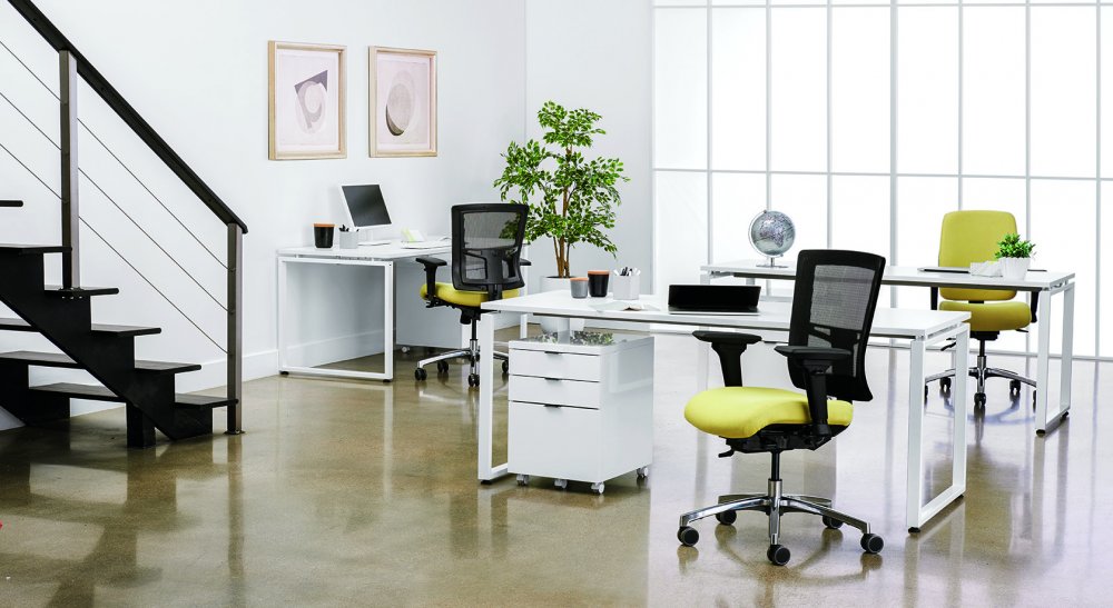 Application of Office Master AF524 Affirm Mid-Back Executive Chair