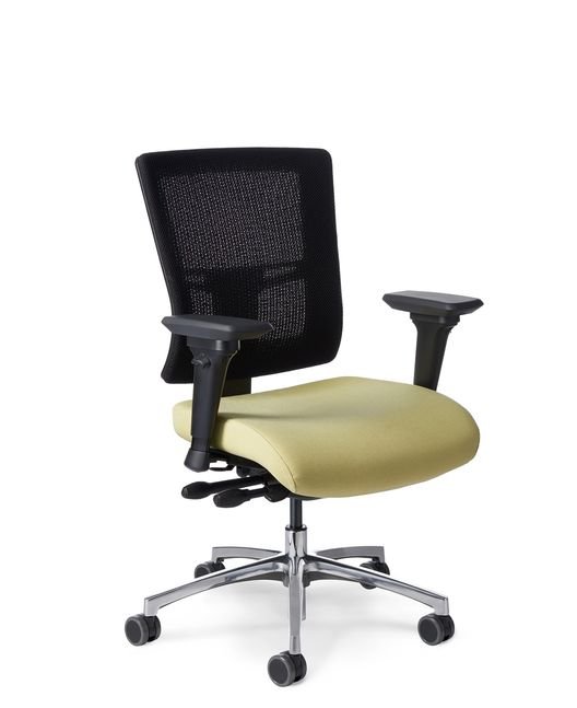 Side View - Office Master Affirm AF524 Mid Back Ergonomic Chair
