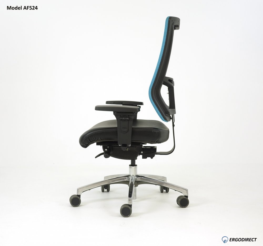 Side View - AF524 Mid Back Task Chair by Office Master