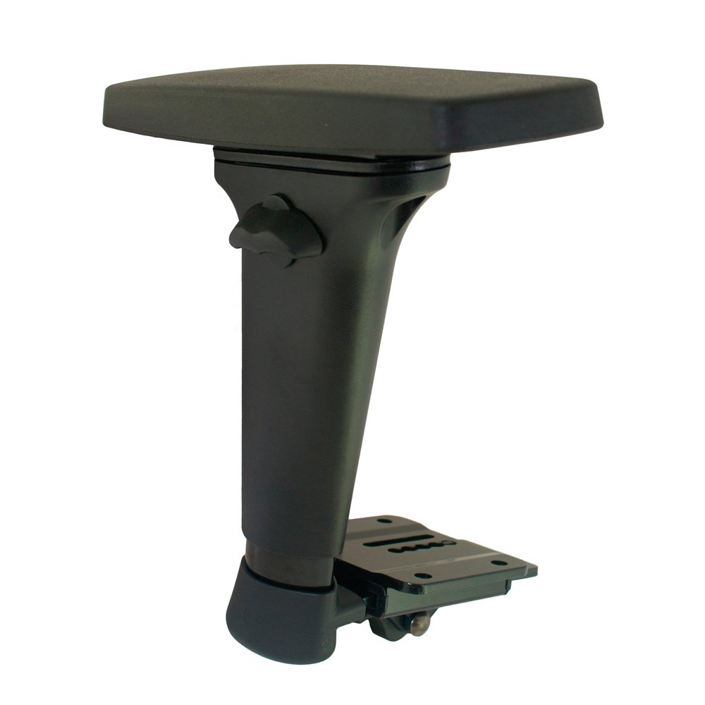 Office Master JR-69 (OM Seating) Height (4.25") and Width Forward Slanting T Arms with RP65 Armpads