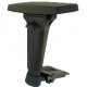Office Master JR-69 Height (4.25") and Width Forward Slanting T Arms with RP65 Armpads