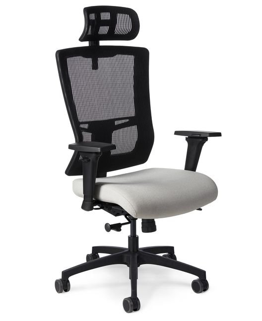 Side View - Office Master Affirm AF509 High Back Ergonomic Chair with Headrest