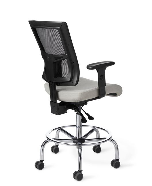 Back View - Office Master Affirm AF513 Stool