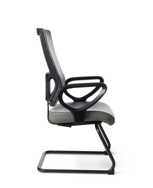 Side View - Office Master Affirm AF516S High Back Guest Chair