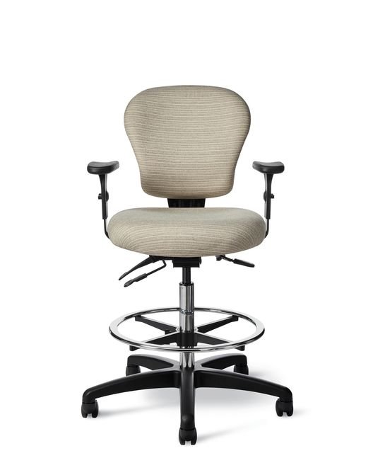 Office Master CL47 (OM Seating) Classic Task Chair with Footring