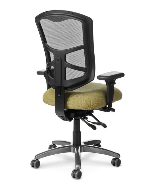 Back View of Office Master YSYM Ergonomic High Back Chair