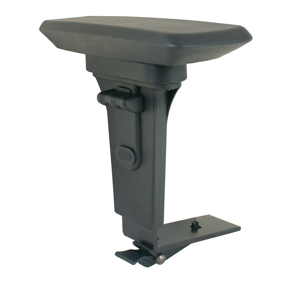Office Master KR-200-45 (OM Seating) Height (2.75") & Width Adjustable T Arms with RP45 Arm Top