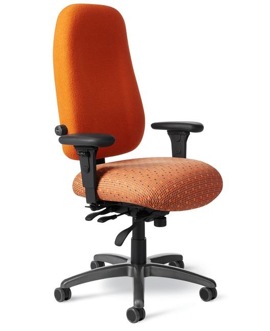 Side View - Office Master PTYM-XT Paramount Value Chair