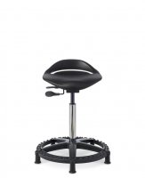 Office Master WS16 Low Maintenance Sit-Stand Workstool