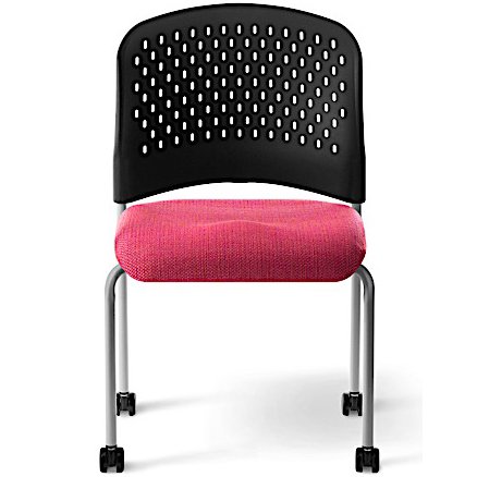 Front View - Office Master SG1K Stackable Guest Chair