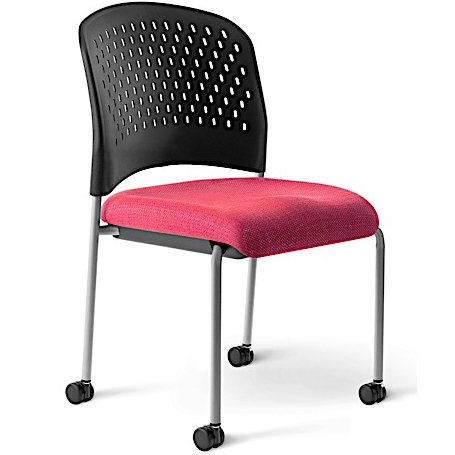Side View - Office Master SG1K Stackable Guest Chair