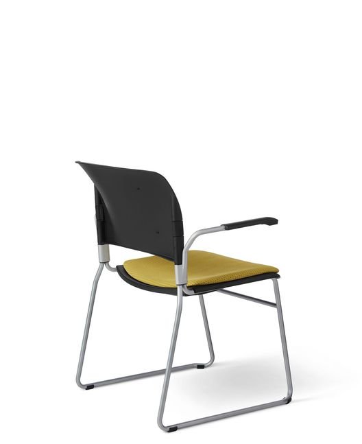 Back View of Office Master ST400F Guest Chair