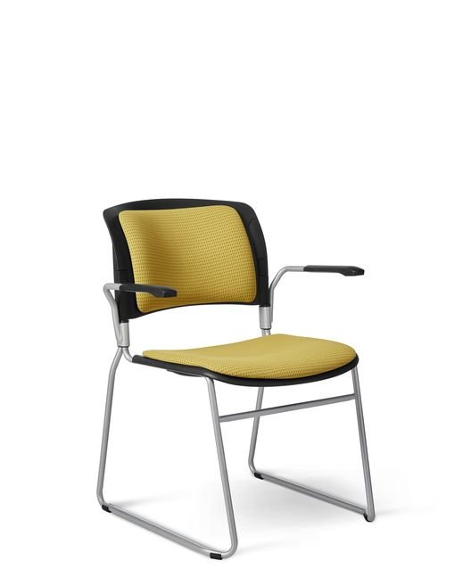 Side View of Office Master ST400F Guest Chair