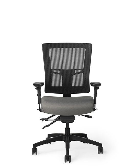 Front View - Office Master AF574 Affirm Mid-Back Executive Chair