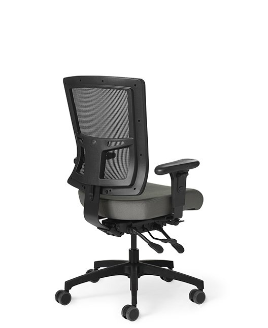 Back View - Office Master AF574 Affirm Mid-Back Executive Chair
