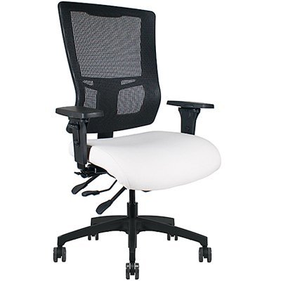 Office Master Affirm AF578 in Night Fall Black Mesh Back