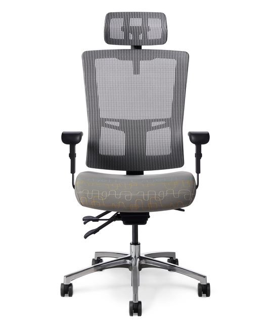 Office Master AF579 Task High-Back Executive Chair w/ Headrest