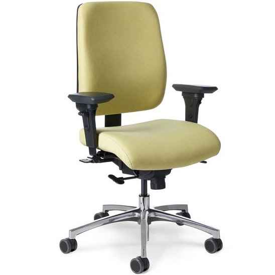Side view of Office Master AF418 Management Synchro Affirm Chair