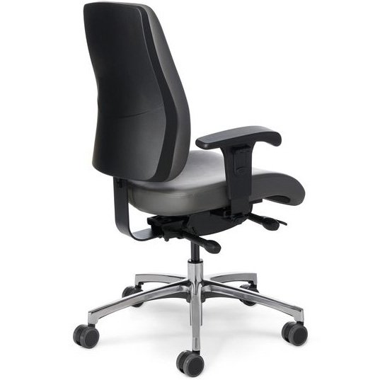 Back view of Office Master AF428 Executive Synchro Affirm Chair