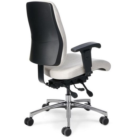 Back view of Office Master AF478 Affirm Fully Upholstered Backrest Task Chair