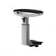Office Master AR-485 Height (4") and Width Adjustable Arms - Polished Aluminum