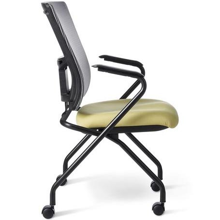 Side view of Office Master AF570N Affirm Mid-Back Nesting Chair