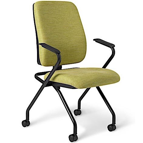 Office Master AF470N Affirm Cushioned Back Nesting Chair